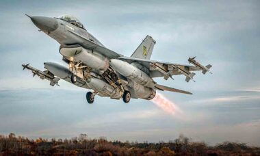 F-16. Foto: Ukrainian Air Force - X @KpsZSU
