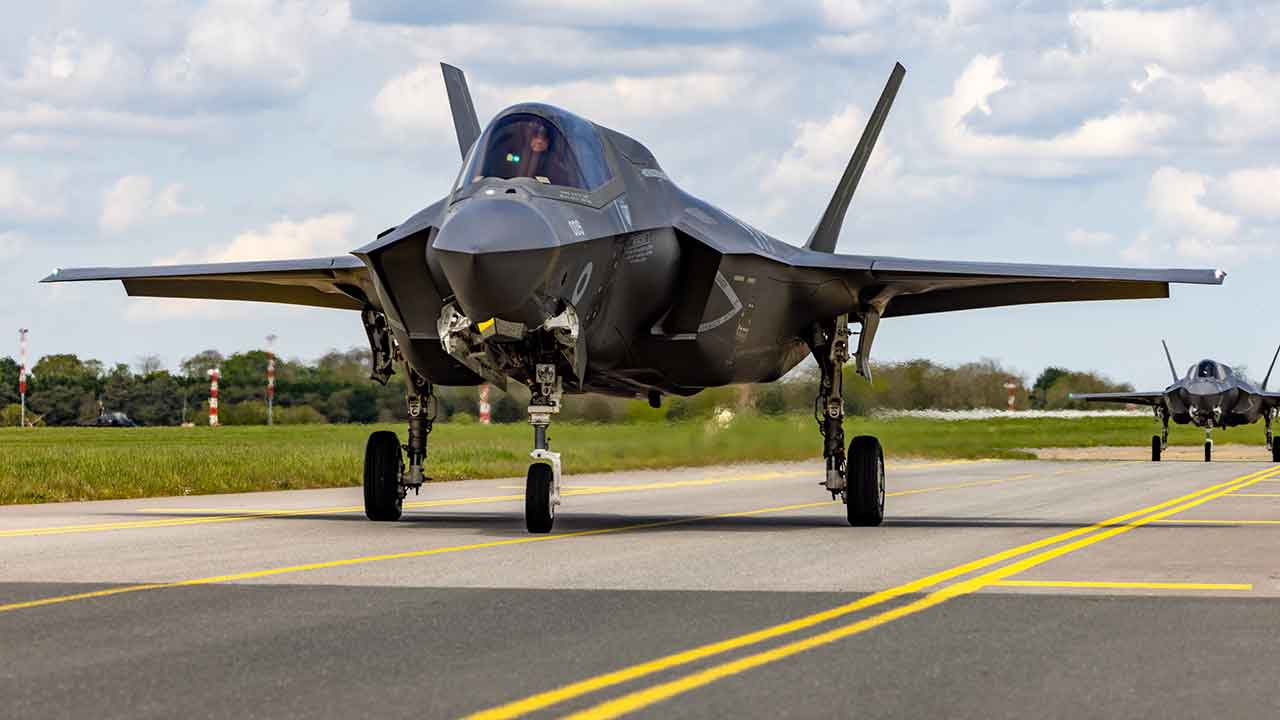 F-35A. Fotó: Royal Air Force