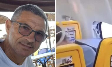 Passageiro relata momento em que foi parcialmente sugado por janela de avião da Ryanair