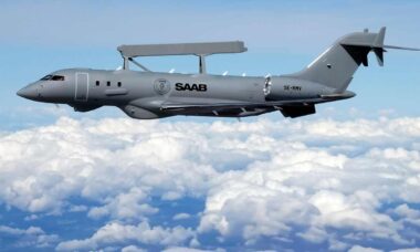 OTAN escolhe Saab GlobalEye para renovar sua capacidade de alerta aéreo antecipado. Fonte e imagens: Saab