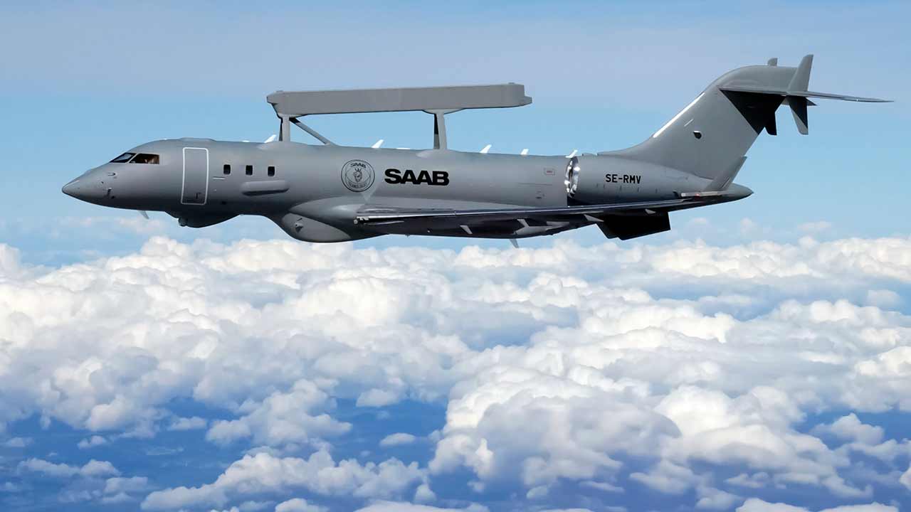 OTAN escolhe Saab GlobalEye para renovar sua capacidade de alerta aéreo antecipado. Fonte e imagens: Saab