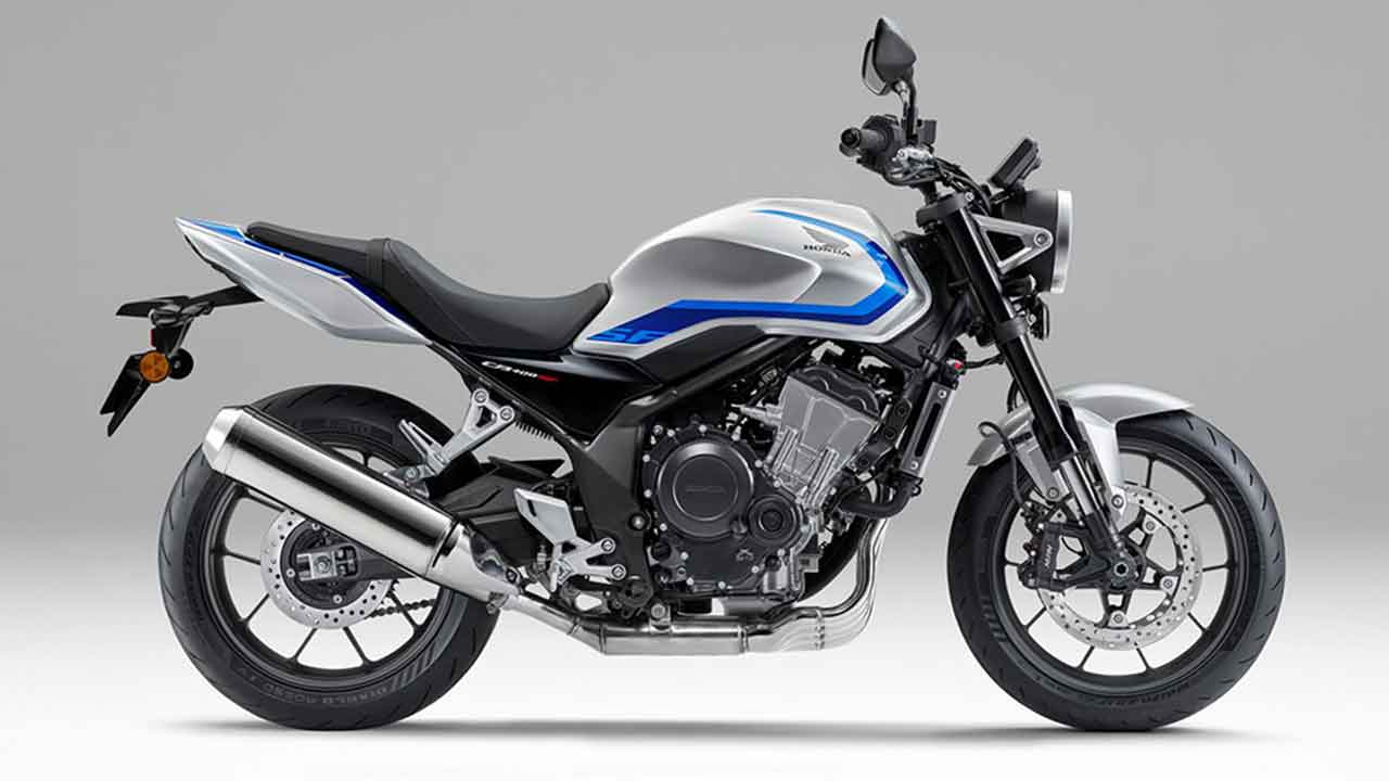 CB400 Super Four - Wolf Silver Metallic. Foto: Honda