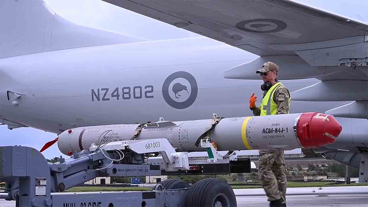 Míssil Harpoon. Foto: DVIDS