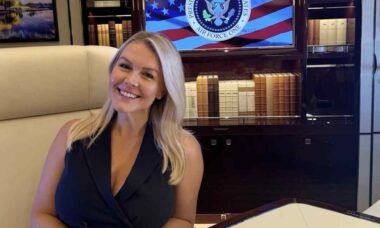 Detalhe curioso no novo Air Force One de Trump chama atenção