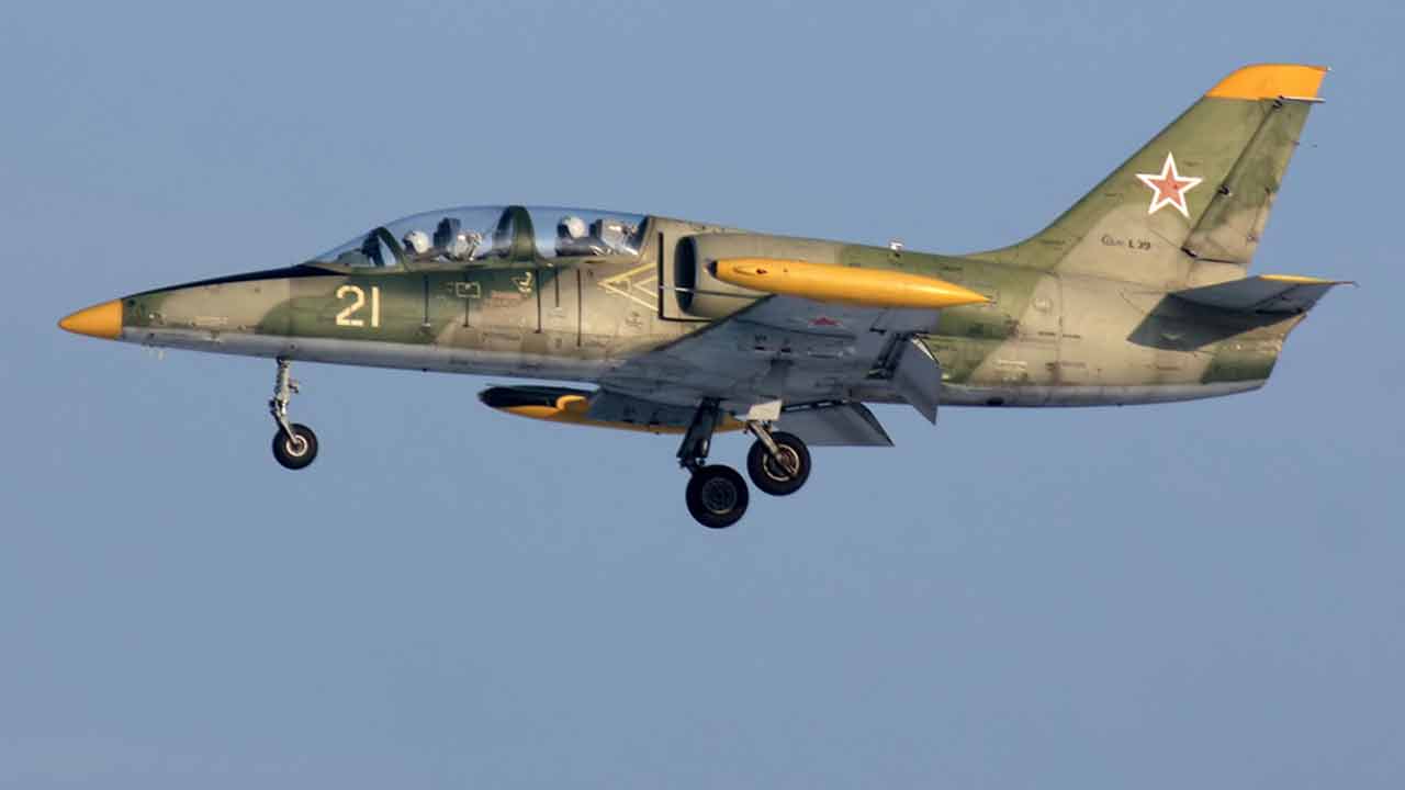 Russian military L-39 aircraft crashes during training in Krasnodar. Illustrative photo: Wikimedia