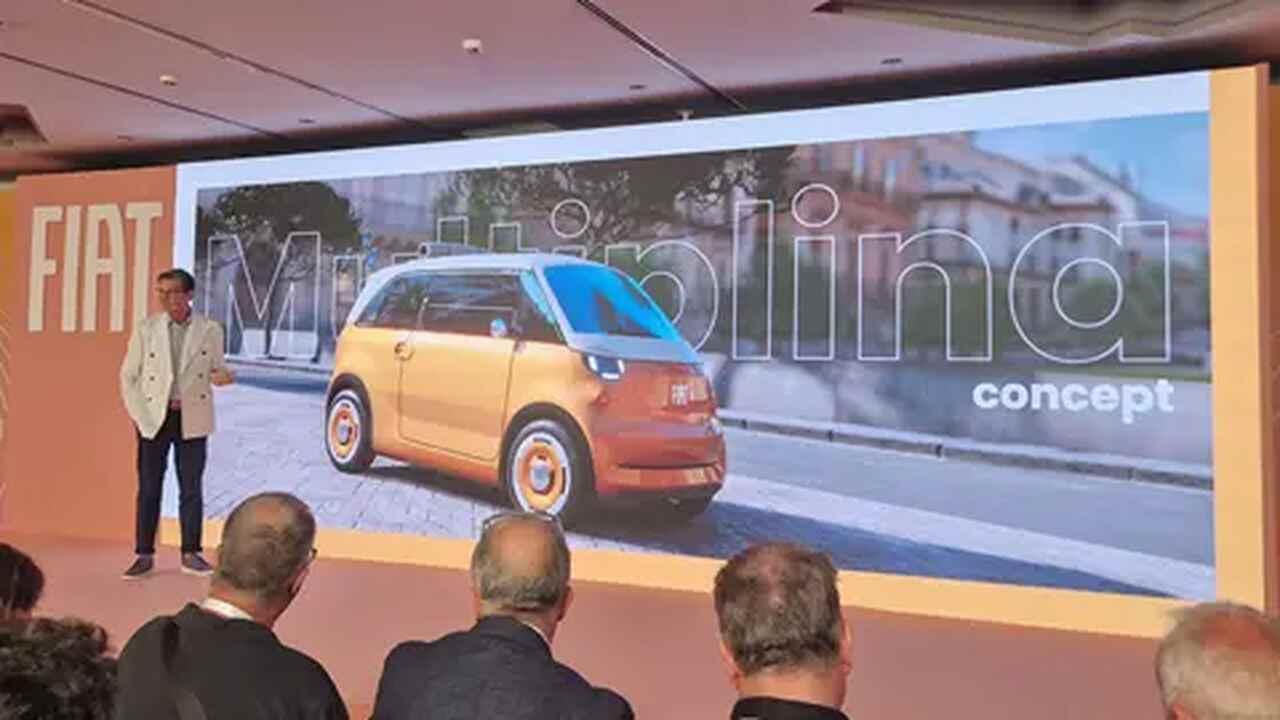 Novo conceito da Fiat reimagina a icônica Multipla em formato compacto