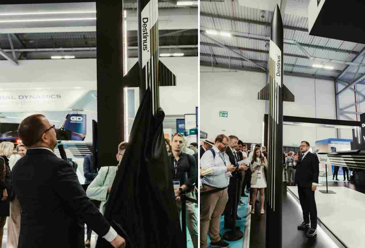 Destinus apresenta interceptor para destruir foguetes e projéteis de artilharia