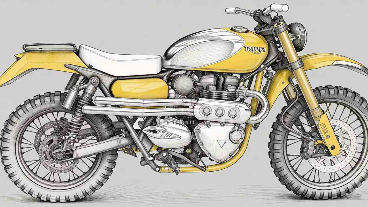 BVL reinterpretou a Scrambler 900 com linguagem visual inspirada no VMX