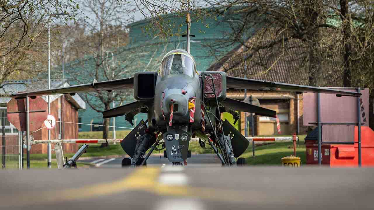 RAFのSEPECAT Jaguar。写真: RAF Photographer, X @RAFPhotog