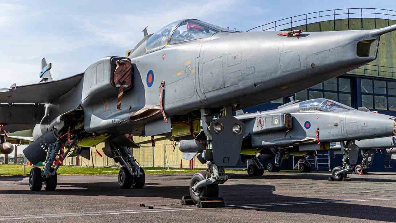 RAFのSEPECAT Jaguar。写真: RAF Photographer, X @RAFPhotog