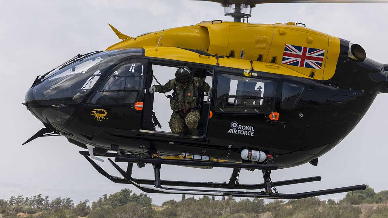 H145 Jupiter HC Mk2。写真: 英空軍