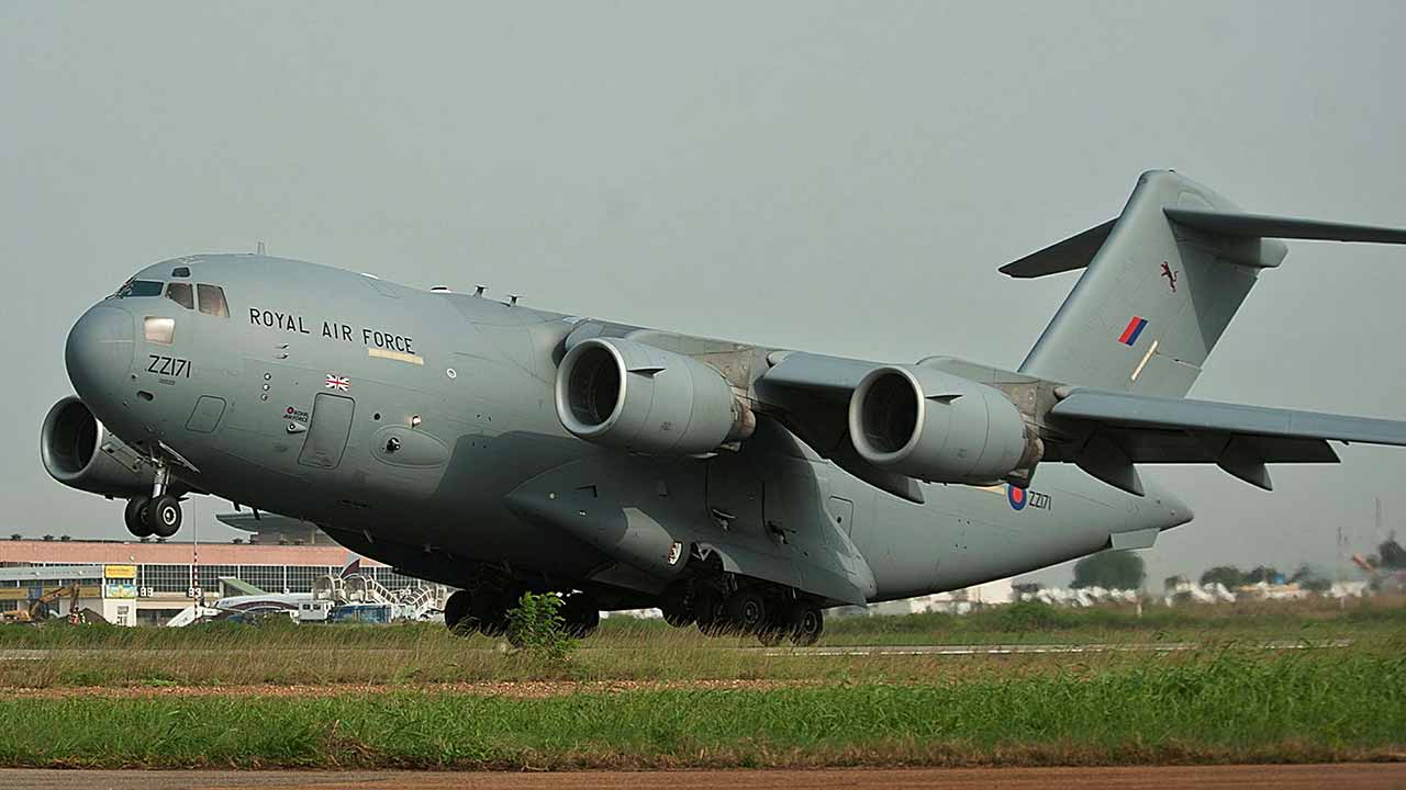 C-17 Globemaster. Foto: UK MOD