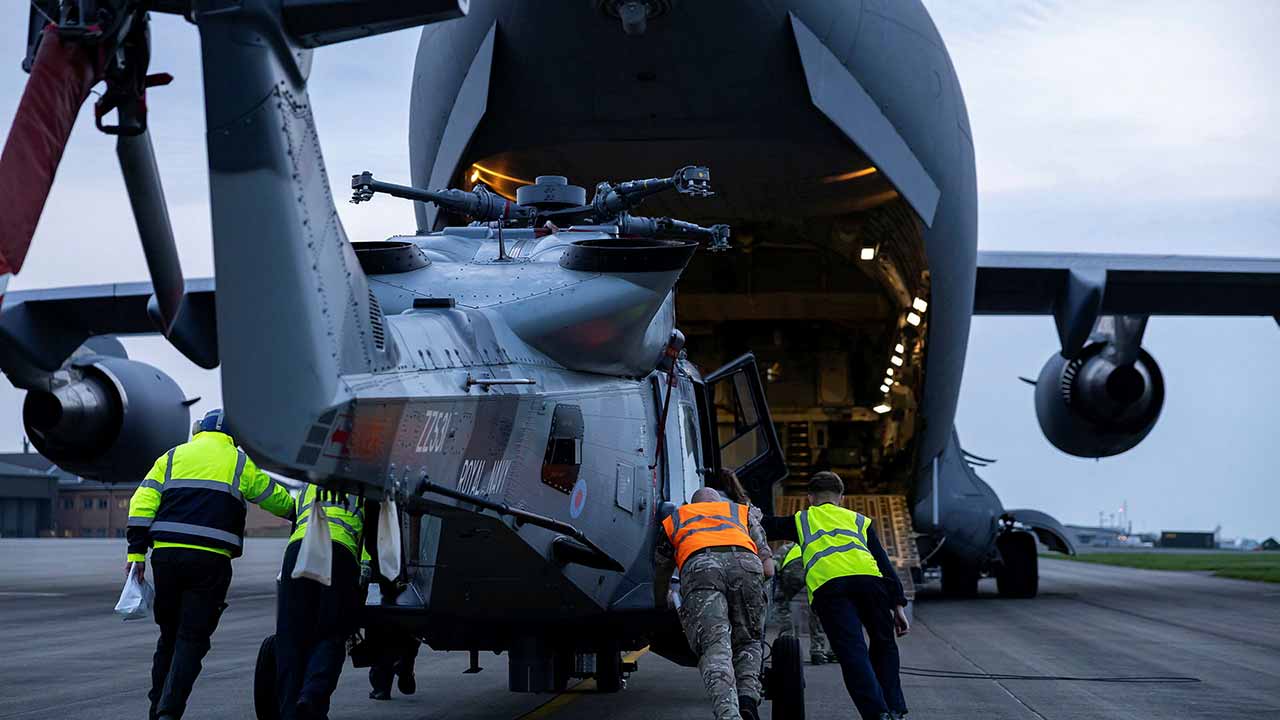 C-17 Globemaster. Foto: UK MOD