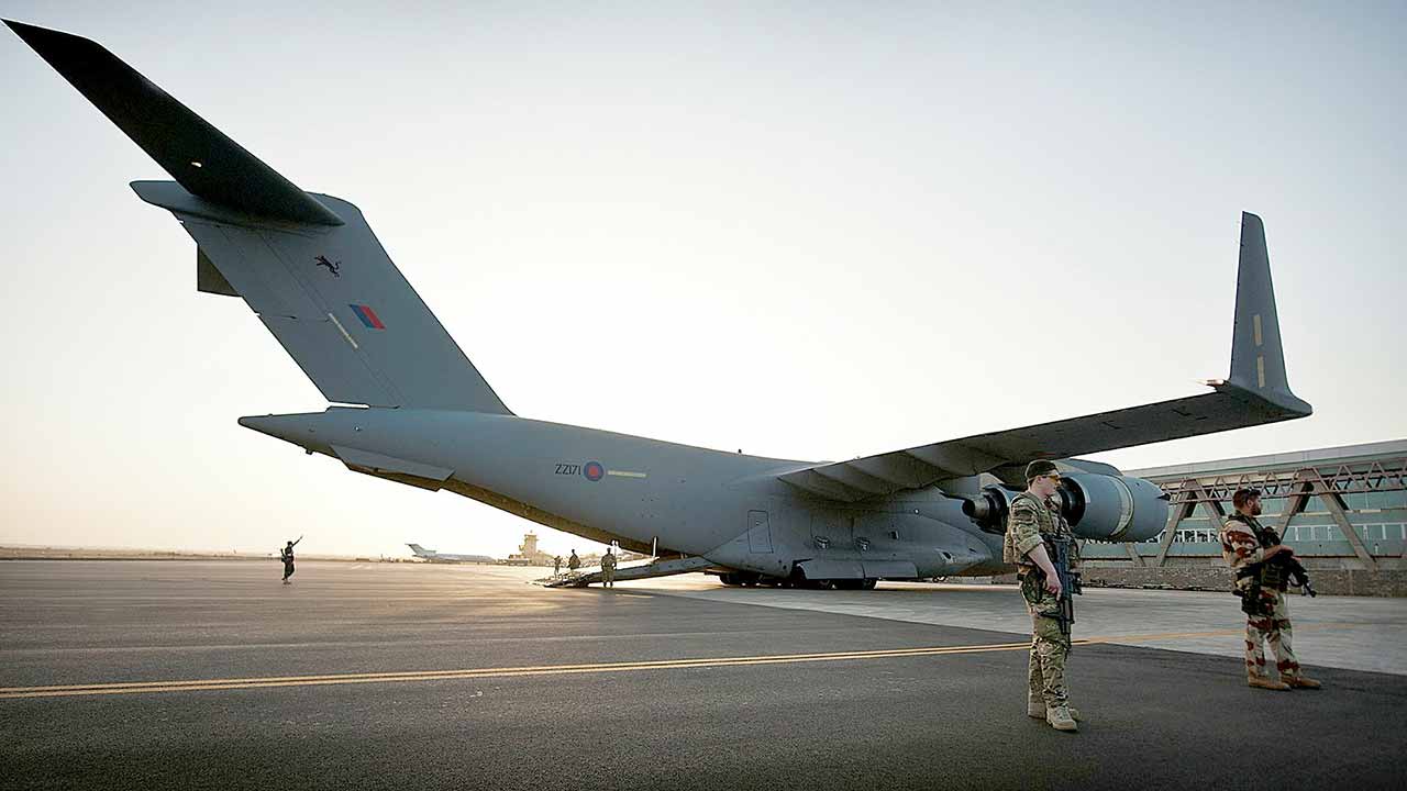 C-17 Globemaster. Foto: UK MOD