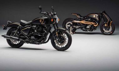 Royal Enfield Shotgun 650 Rough Crafts. Foto: Royal Enfield / Divulgação