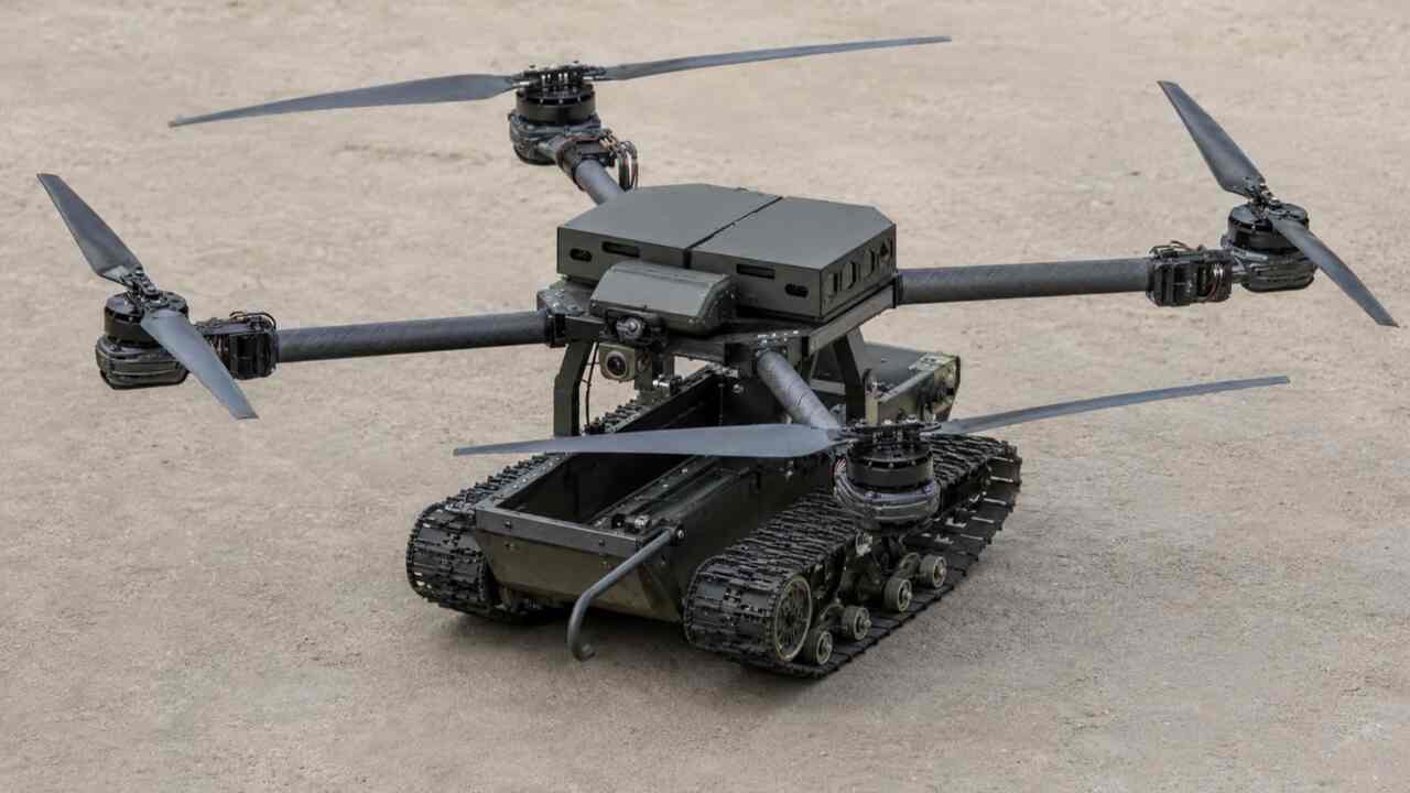 Rússia registra patente de robô de combate que transporta drone próprio