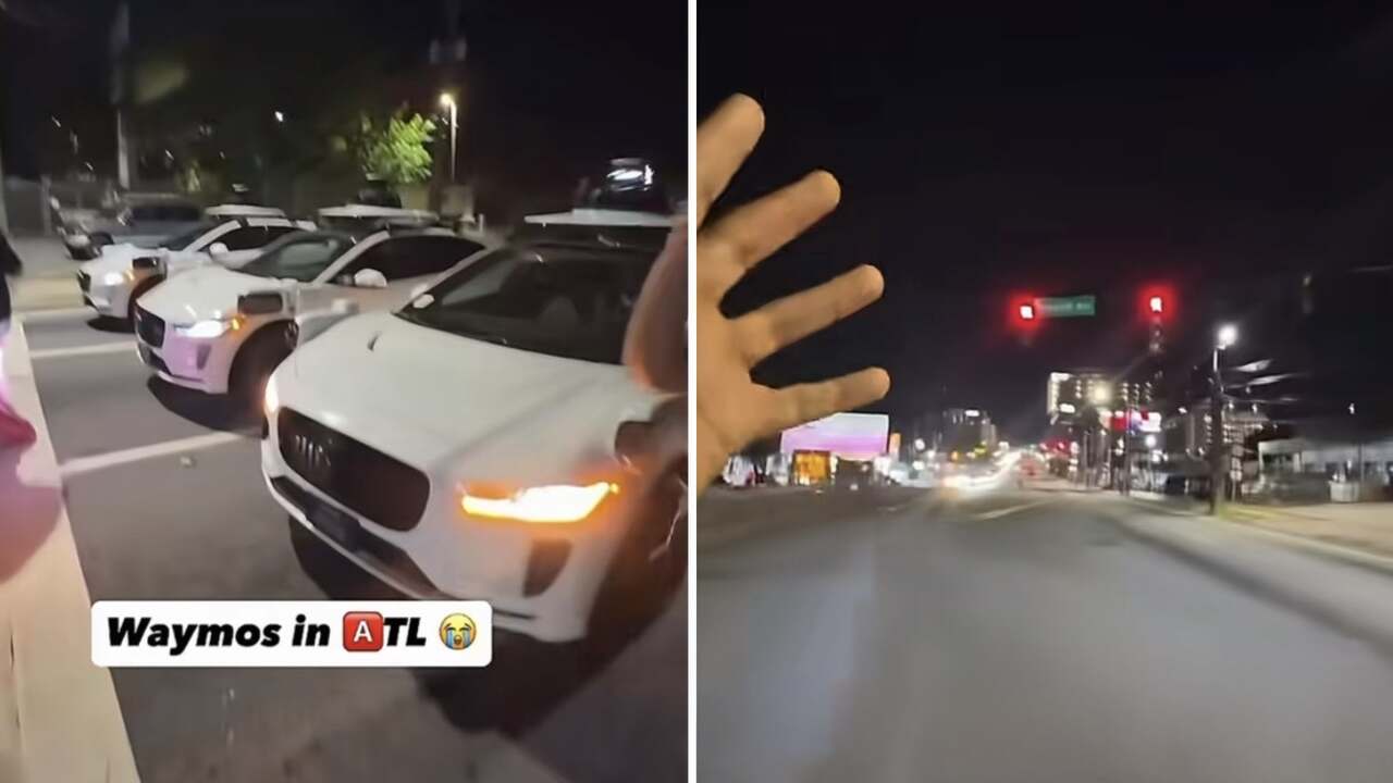 Vídeo: Homem registra caos depois de três Waymos fecharem cruzamento nos EUA