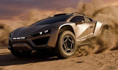 Novo Rezvani Dune combina desempenho de supercarro com capacidade off-road extrema (Foto: Rezvani)