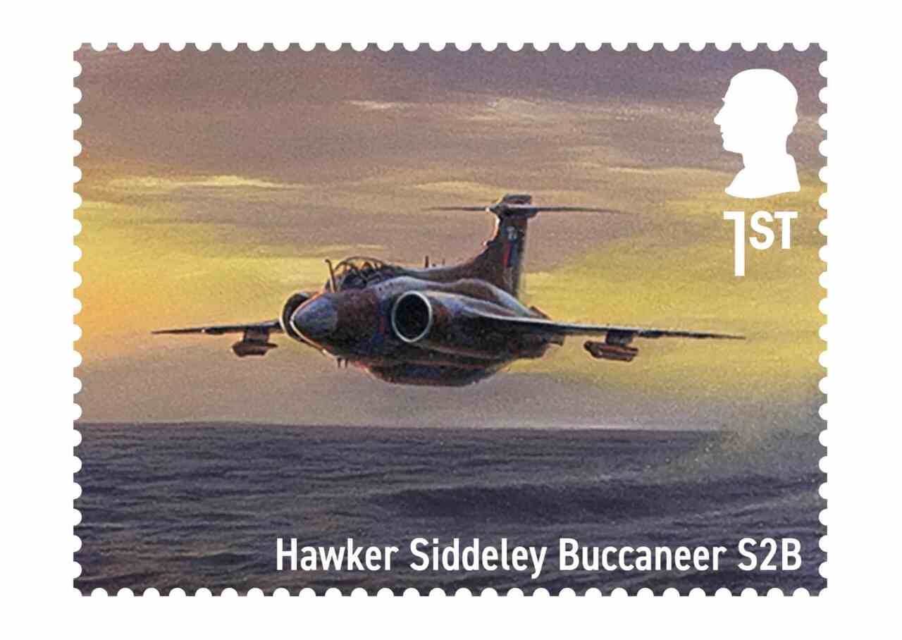 Royal Mail homenageia era dos jatos militares em nova coleção de selos