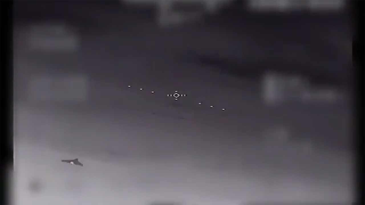 Drone kamikaze russe Shahed (Geran-2). Photo : X @front_ukrainian