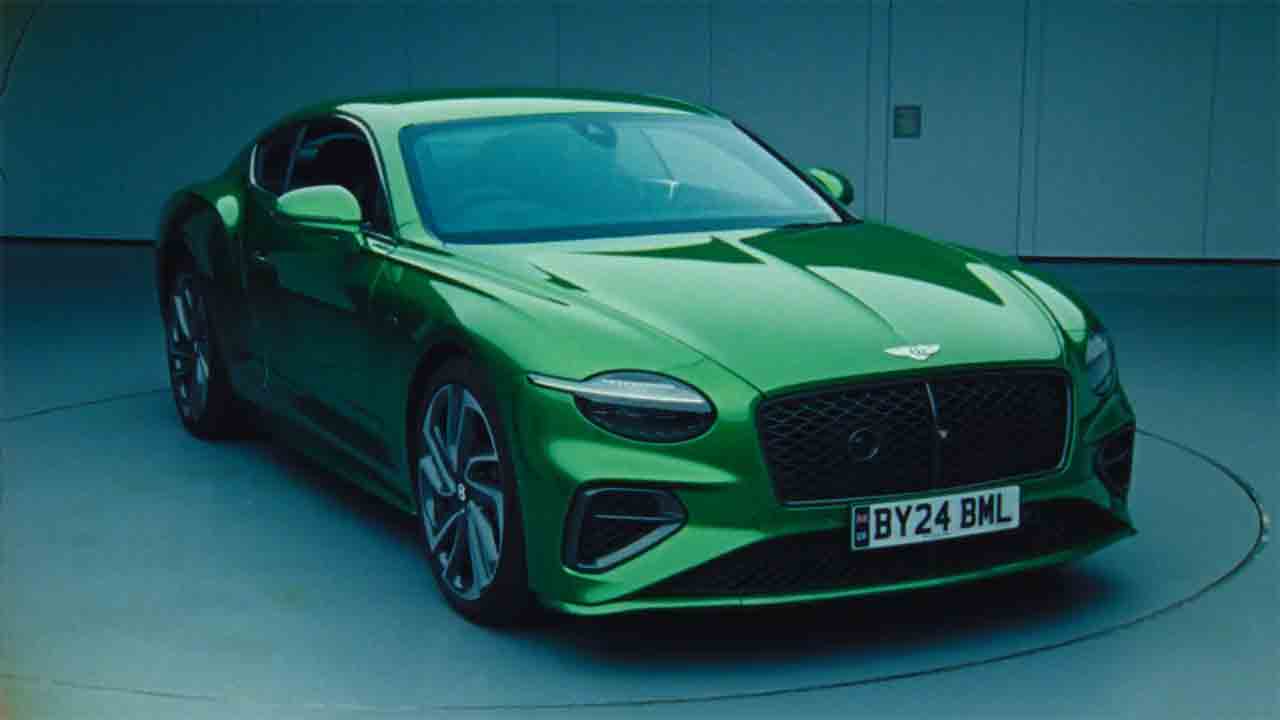 O Bentley Continental GT Speed 2024 de quarta geração - V8 biturbo de 4,0 litros, com 600 cv. Foto: Bentley