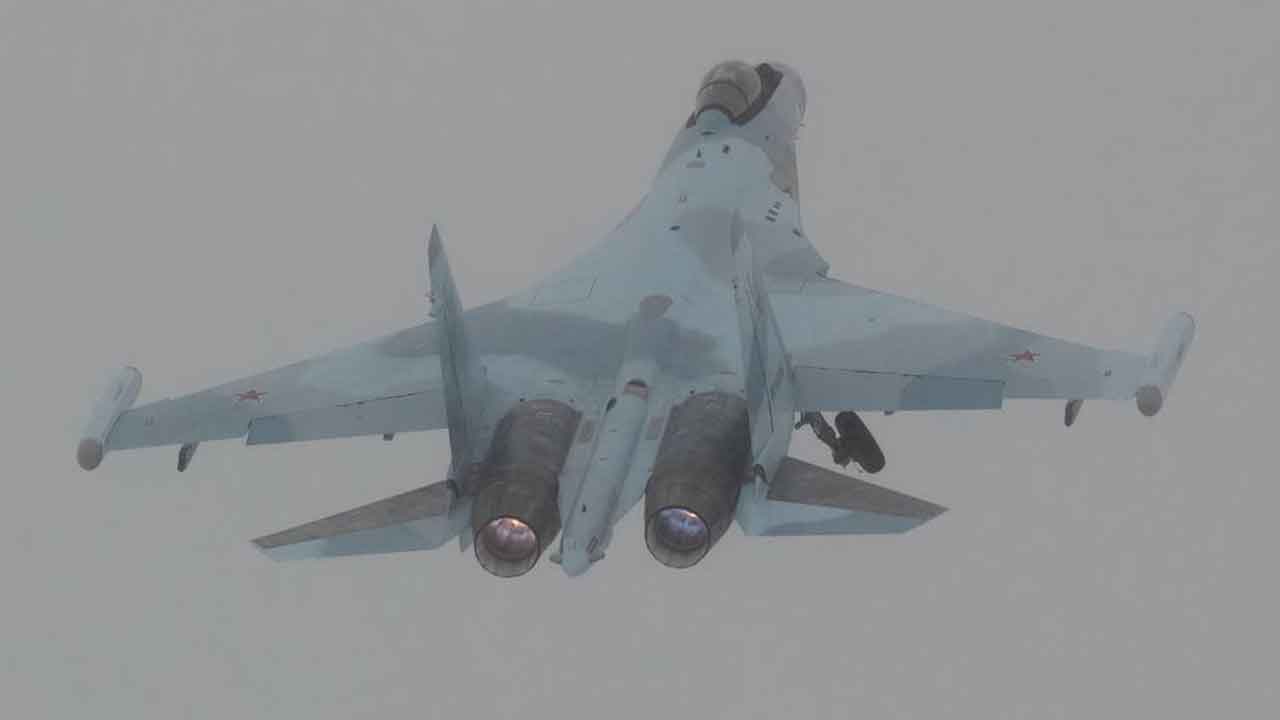 2025年12月に引き渡されたSu-35S戦闘機。写真:Telegram @uac_ru