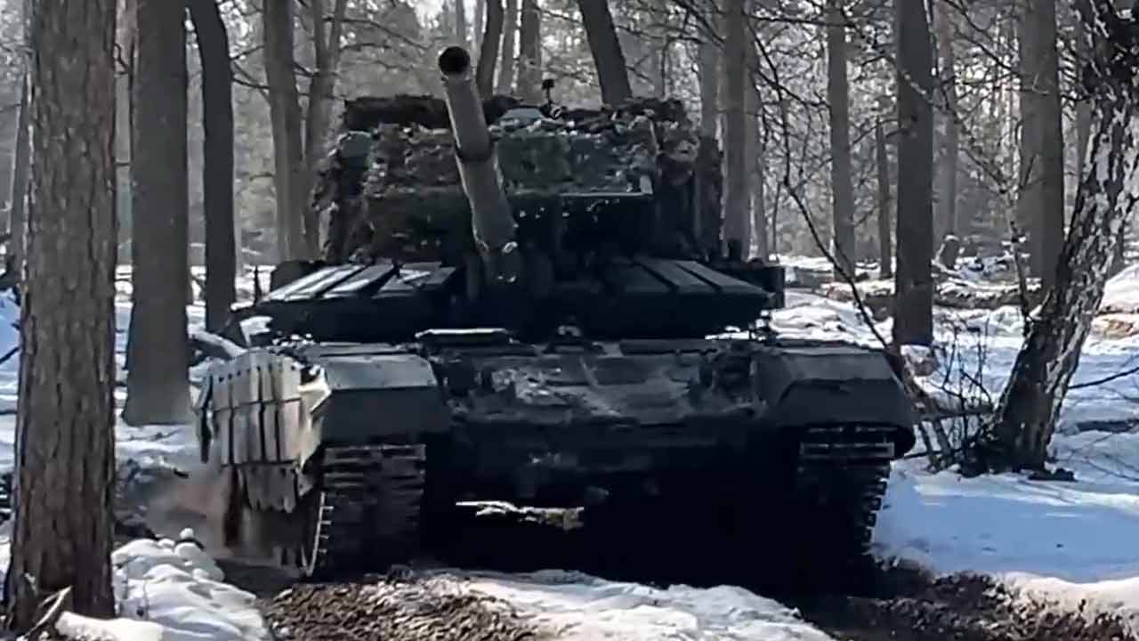 T-72B3A. Foto: Ministero della Difesa russo