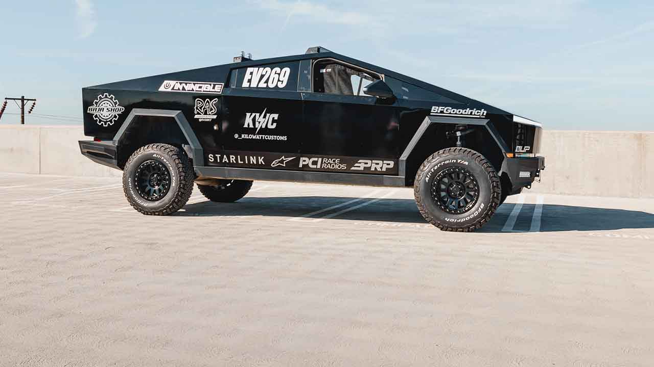 Et kit til næsten 10.000 USD lover at forvandle Tesla Cybertruck til en mere ekstrem offroad-model