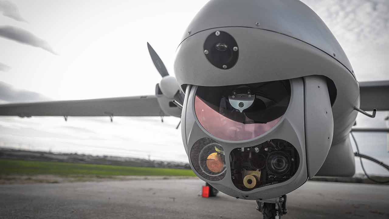 Drone AR5 de Tekever. Photo : Tekever