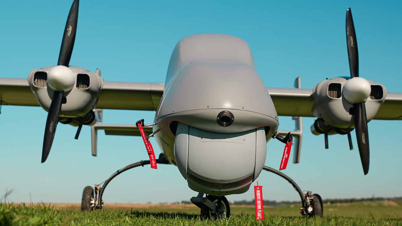 Drone AR5 de Tekever. Photo : Tekever