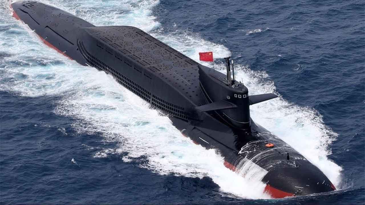Submarino nuclear chinês Type 094 (foto ilustrativa: Reprodução CCTV)