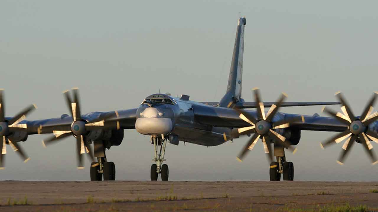 Russisk Tupolev Tu-95MS. Foto: Wikimedia