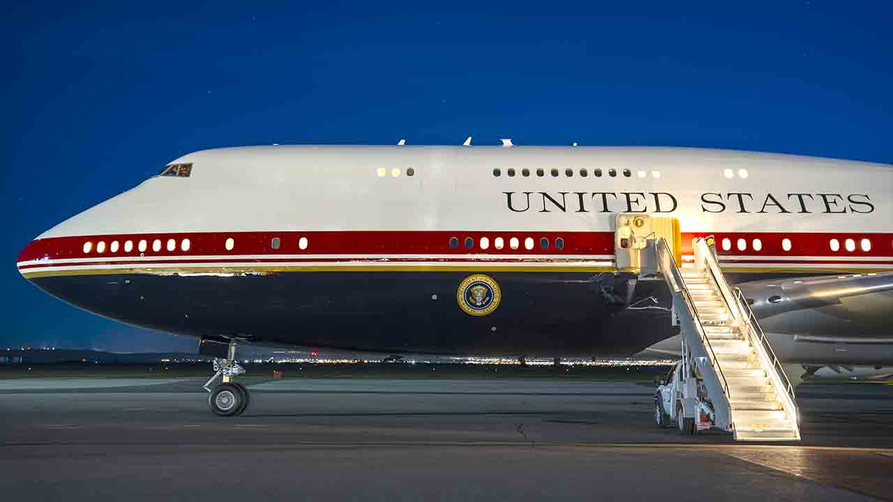 VC-25B. Foto: U.S. Air Force / DVIDS