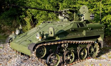 FFG modernizou toda a frota Wiesel 1 da Bundeswehr . Foto: FFG